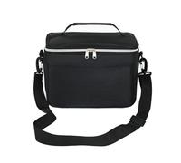 kokdid 120 emplacements marqueurs organisateurs sac de transport avec bandoulière multifonctionnel haute capacité multicouche marqueur étui, Noir , 27x19x21cm