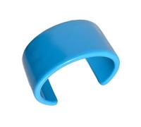 kokdid Bracelets ouverts en résine acrylique colorée pour femme - Géométrie - Large manchette - Bijoux indiens, 5.9cm, Résine