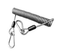 kokdid Cordon de pêche élastique avec mousqueton pour activités de plein air 150/200/300 cm