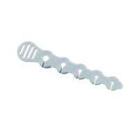 kokdid Empileur de fixation de mouches avec 5 tailles d'outil de fixation de trous pour une mouche uniforme et un rangement efficace des pompons