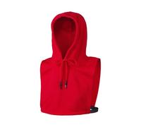 kokdid Insert chapeau à capuche d'hiver chaud demi-chemise pour femme, insert tour de cou, couleur élastique, pull d'hiver chaud, tenue décontractée pour étudiant, Rouge, taille unique