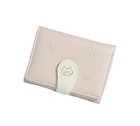 kokdid Pochette à trois volets, porte-monnaie minimaliste pour cartes de crédit, portefeuilles décontractés pour femmes, porte-monnaie, cartes de monnaie, sacs à main, sac à main pour femme, b