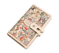 kokdid Porte-cartes élégant en PVC pour femme avec 20 emplacements de grande capacité, pochettes de rangement étanches pour documents, 1, 19.5*11.3*2.5cm