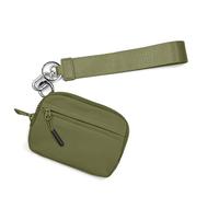 kokdid Portefeuille léger et résistant à l'eau avec emplacements pour pièces de monnaie et cartes pour homme et femme - Portefeuille compact avec plusieurs emplacements, vert militaire, Beauté de