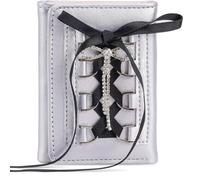 kokdid Portefeuille pour femme sur le thème du ballet avec emplacements pour cartes - Organiseur pratique en cuir synthétique compact et léger - Pour un transport quotidien, Noir , Beauté de masse