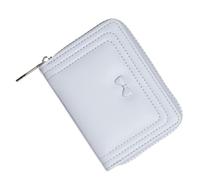 kokdid Portefeuilles compacts pour femmes à deux volets, pochette tendance en cuir PU, porte-cartes de crédit, sac à monnaie, sac à main de voyage, portefeuille court pour femme, b, Beauté de masse