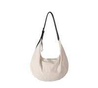 kokdid Sac à bandoulière multifonction d'inspiration coréenne, sac à bandoulière pratique en tissu avec sangle réglable pour un usage quotidien, Noir , One Size