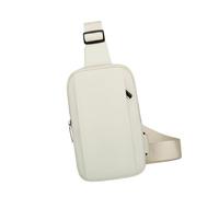 kokdid Sac à bandoulière pratique et unique en nylon pour les voyageurs et les employés de bureau avec grand espace de rangement, sac à bandoulière réglable, beige, One Size