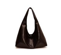 kokdid Sac seau vintage avec bandoulière confortable, sac à main élégant en polyuréthane souple pour un usage quotidien et un événement spécial, Couleur café., One Size