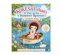 kokeshi-chan’s colorling book: kokesh at Summer retreat