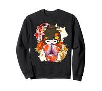 Kokeshi Poupée Koi Poisson Japonais Amateur Esthétique Sweatshirt