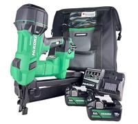 Koki N1808DA Agrafeuse sans fil 2 x 5,0 Ah 25-50 mm pour pinces Prebena Z & L Haubold KG700 KL-57