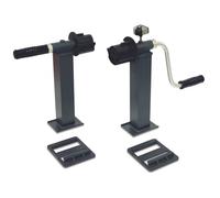 Kokido Enrouleur de bâches pour piscines hors-sol VALI Ø80 mm 5 sections résistant à la corrosion