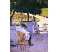 KOKITS Affiche De Peinture Sur Toile Murale Toile Art Peinture à l'huile les Orangers de Gustave Caillebotte pour la Décoration Murale 60x90cm