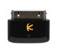 KOKKIA i10s (noir de luxe) Petit transmetteur iPod Bluetooth compatible avec iPod/iPhone/iPad avec véritable certification Apple. Télécommandes et possibilités de commande du volume de l’iPod/iPhone/iPad en local. Plug and play.
