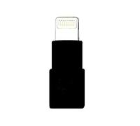 KOKKIA Slim_Lightning_Extender_Black : Tiny, Slim Male to Female Extender Compatible with Lightning Connector, Compatible with iPhone, iPad, iPod with 8-pin Lightning Connector.