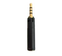 KOKKIA TinyVersatileAdapter_2.5mm_to_3.5mm : Adaptateur Polyvalent de 2,5 mm mâle à 3,5 mm Femelle. pour la Connexion à des Casques de 2,5 mm, pour Les Casques Sennheiser, Bose, Audio Technica, etc.