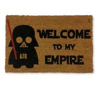 KOKO DOORMATS Paillasson Exterieur Entree Coco | Base PVC Antidérapante | Tapis d’Entrée Absorbant et Durable | Design Original pour Intérieur et Extérieur Abrité | 40x60 cm | Welcome to My Empire