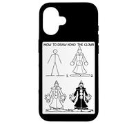Koko Le fantôme Clown | Comment Dessiner Koko Le Clown Poster Coque pour iPhone 16