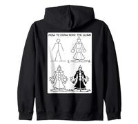 Koko Le fantôme Clown | Comment Dessiner Koko Le Clown Poster Sweat à Capuche