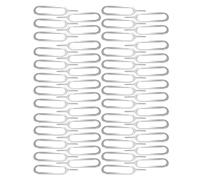 KOKOBASE Lot de 50 outils d'ouverture de carte SIM - Outil d'éjection de plateau - Outil d'éjection universel pour iPhone, HTC, Samsung Galaxy, smartphone