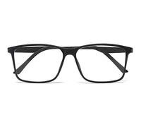 KoKoBin Lunettes de lecture anti-lumière bleue pour hommes et femmes Filtre de lumière bleue Ordinateur Aide à la lecture Charnière à ressort Tr Lunettes (Noir, 2, diopters)