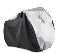 KOKOMALL Housse Vélo Bache de Protection pour Vélo Etanche à la Pluie Poussière UV Imperméable pour Bicyclette VTT et Vélo de Route pour 2 Vélo