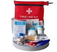 KOKOMALL Trousse de Premier Secours 80+ Pièces, MINI Portable Kit Premier Secours pour les voyages en voiture, à moto,Les Voyages, Le Bureau, Le Lieu de Travail, la Randonnée, la Survie et l'Extérieur