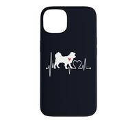 Kokoni Greece Dog Heartbeat ECG Mes Chiens sont Mon Cardio Coque pour iPhone 13