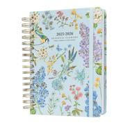 Kokonote - Agenda Journalier 2025 2026 Fleurs | Agenda Scolaire 2024 2025 Lycée, Professionnel, Étudiant, Planner
