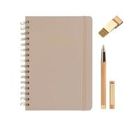 Kokonote - Agenda 2025-2026 Semainier, Agenda Scolaire 12 mois, Format A5 + 1 Stylo et 1 Porte-Stylo