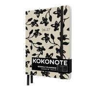 Kokonote Agenda 2026 2027 Semainier Midnight Dahlia, Weekly Planner