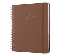 Kokonote - Agenda Grand Format 2023 2024 Brownie Flavor | Agenda Semainier de Août 2023 à Décembre 2024 | Agenda Professionnel, Agenda Etudiant