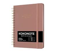 Kokonote - Agenda Semainier 2025 2026 | Agenda Scolaire 2024 2025 Lycée ou Étudiant, Weekly Planner