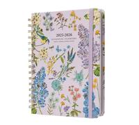Kokonote - Agenda Semainier 2025 2026 Fleurs| Agenda Scolaire 2024 2025 Lycée ou Étudiant, Weekly Planner