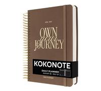 Kokonote Agenda Scolaire 2026 2027 Journalier Marron