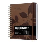 Kokonote - Agenda Semainier 2025 2026 | Agenda Scolaire 2024 2025 Lycée ou Étudiant, Weekly Planner