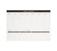 Kokonote - Bloc Note A4 Semainier Basic Studio | Weekly Planner, Sous-Main Bureau, Planificateur Hebdomadaire | Papeterie de Bureau