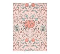 Kokonote - Calendrier Mural 2026 Charm Bouquet | Calendrier Mensuel 2026-28x39,7cm - De Janvier à Décembre