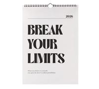 Kokonote - Calendrier Mural 2026 Gazette | Calendrier Mensuel 2026-28x39,7cm - De Janvier à Décembre