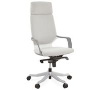 Kokoon® chaise de bureau ALYSSA 66x66x125 cm,textile, gris,22,8 kg