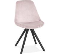 Kokoon® Chaise design JONES 48x56x84 cm,Textile, Rose,11,84 kg
