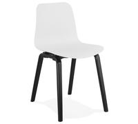 Kokoon® Chaise design MONARK 44,5x52,5x81 cm,plastique / polymère, blanc,10,78 kg