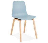 Kokoon® Chaise design MONARK 44,5x52,5x81 cm,plastique / polymère, bleu,10,78 kg
