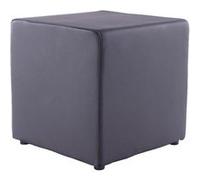 Kokoon Design - Pouf repose pieds PU noir