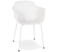 Kokoon® Fauteuil design BUITE 54,5x59,5x81 cm,plastique / polymère, blanc, 7,3 kg