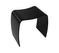 tabouret bas MITCH BLACK 31x47x45 cm