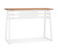 Kokoon® table haute design MAYO 60x150x105,5 cm,bois, marron, 44,1 kg