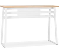 Kokoon® table haute design MAYO 60x150x105,5 cm,bois, naturel, 44,1 kg