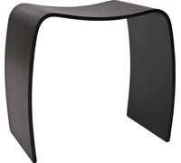 tabouret bas MITCH BLACK 31x47x45 cm Noir G